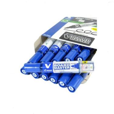 Imagem de Pincel marcador quadro branco board master 12un azul pilot