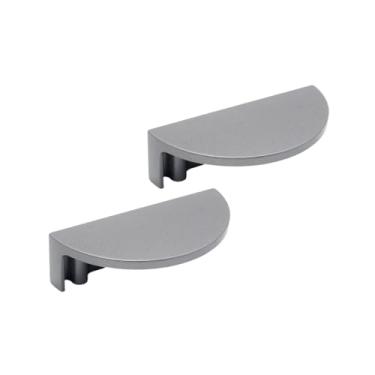 Imagem de Puxador Concha Para Gavetas Portas Pz 1090 Next Concha (6, Preto Titanium)