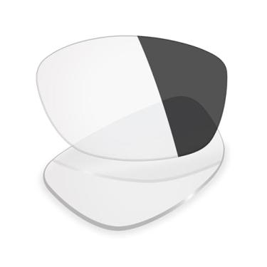 Imagem de Mryok Lentes de reposição UV400 para óculos de sol Arnette La Pistola AN4179, HD Polarized, proteção UV, resistente a impactos e ajuste perfeito - Adapte cinza fotocromático