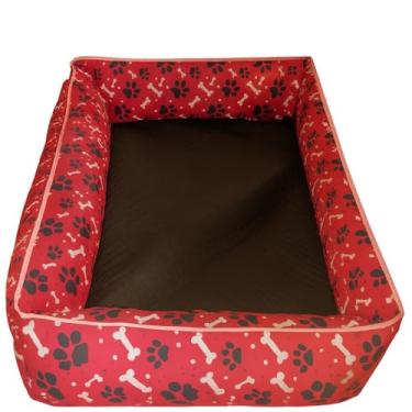 Imagem de Capa Protetora Pet Gigante para Banco Traseiro de Carro - Acessório Automotivo Impermeável com Zíper, Almofadas Laterais e Passagem de Cinto, Transporte Seguro de Cães e Gatos em Viagens(Pink)