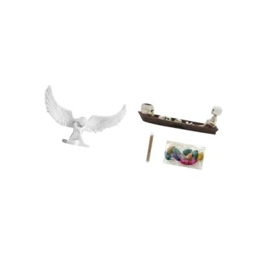 Imagem de Fenteer Escultura de Resina com Anjo E com Caveira, Queimador de Incenso para Decoração de Mesa, Corredor, Escritório E Mesa