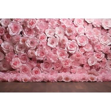Imagem de FUNDO FOTOGRÁFICO TECIDO SUBLIMADO NOIVADOS CASAMENTOS FLORAL CENARIO (3,00m (L) X 2,50m (A),6)