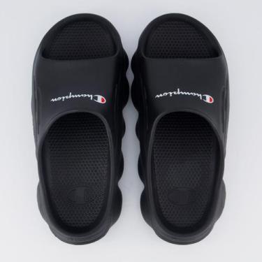 Imagem de Chinelo Champion Nuvem Spheric II Script Preto, 41-42