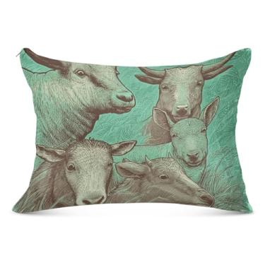 Imagem de Capa de almofada grande de flanela de vaca preta animal de arte com zíper longo padrão king queen size fronha macia para cama, tamanho do corpo, 53 cm x 137 cm
