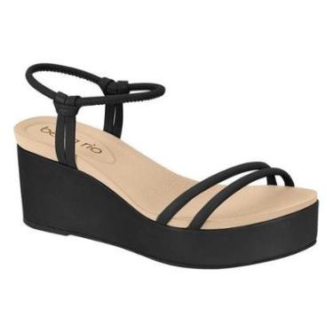 Imagem de Sandália Anabela Calce Fácil Beira Rio 8407-124-Feminino