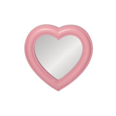 Imagem de Espelho de armário magnético dbfdpsey Heart Shape 17,5 x 18,5 cm
