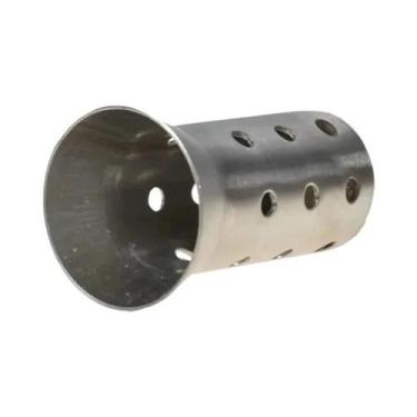 Imagem de Silenciador Universal Removível Para Motocicleta, Catalisador Frontal 