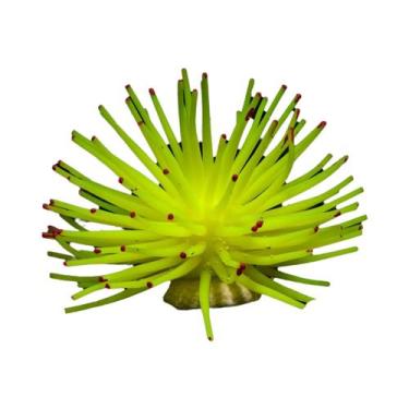 Imagem de Decoração De Aquário Em Silicone Com Anêmona Do Mar, Ouriço-do-Mar E P