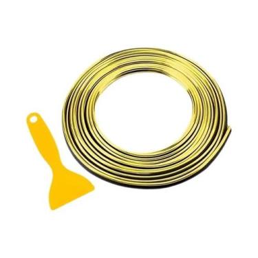 Imagem de Fita Decorativa Universal De 5M Para Interior De Carro, Adesivo Flexív