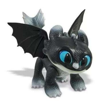 Imagem de Boneco Dusk Dragões Baby - Como Treinar Seu Dragão - Pupee, Preto