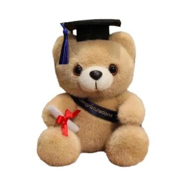 Imagem de Urso De Pelúcia Com Chapéu De Médico De 18cm Para Meninos E Meninas, P