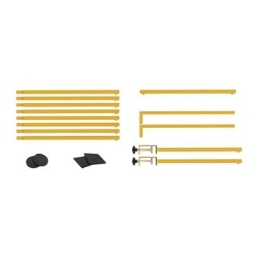 Imagem de Nishiyuenyi Sobre o suporte da barra de mesa, arco do arco de tabela Arco do balão, para decoração de aniversário, decoração de férias de ação de graças, Ouro