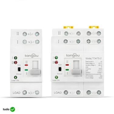 Imagem de Chave De Transferência Automática Dual Power 2P 4P ATS TONGOU Para Tri