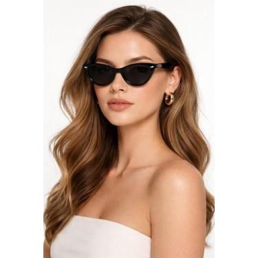 Imagem de Óculos De Sol Montelli Nina Uv400 Acetato Case+ Flanela