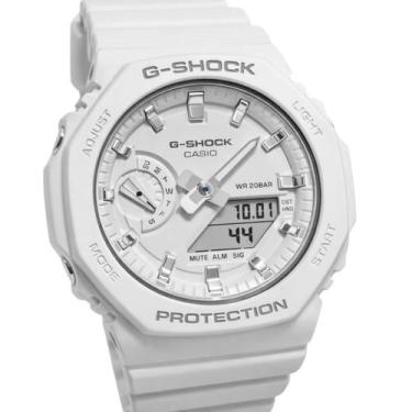 Imagem de Relógio Casio Analógico e Digital G-Shock Feminino Branco GMA-S2100-7A