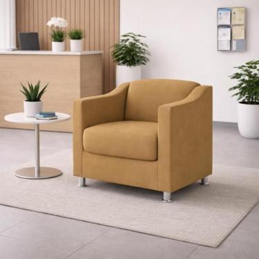 Imagem de Poltrona Decorativa Recepção Cadeira Manicure Cores - Balaqui Decor, C