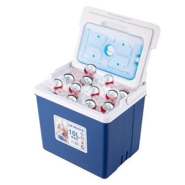 Imagem de Cooler LifeBROS Azul Portátil Aislado a Prueba de Fugas 10L/11Qt - Lif
