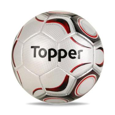 Imagem de Bola Futebol Campo Topper Maestro Pro Branco/vermelho, Branco, Vermelh