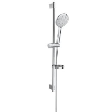 Imagem de Ducha Manual 130mm com 4 Funções e Barra Seslizante Sensum Round Roca 