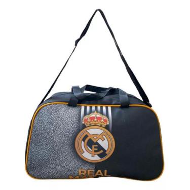 Imagem de Bolsa Infantil Sacola Viagem Meninos Real Madrid Grande F5 - chinamix