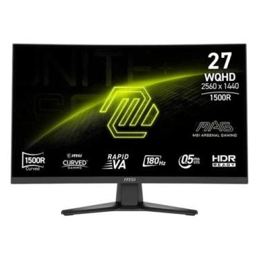 Imagem de Monitor Gamer Curvo Msi Mag 275cqf 27" Va Wqhd 2560x1440 180hz 0.5ms F
