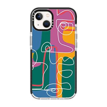 Imagem de Capa de telefone macia à prova de choque de linha de bloco colorida para iphone 11 12 13 pro max mini se 2020 7 8 plus 13pro xs max x xr capa, linha de bloco colorida, para iphone xs max