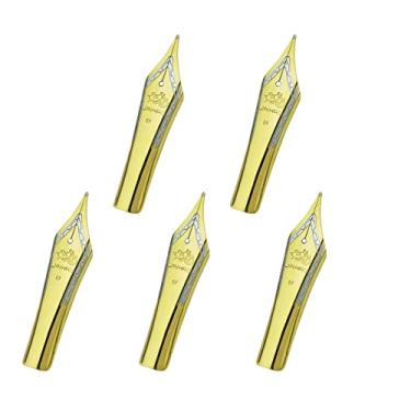 Imagem de 5 pontas de caneta sobressalentes extra finas #6 para caneta-tinteiro Jinhao 450, 750, 159, 100 e Double Dragon