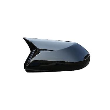 Imagem de Tampa do espelho retrovisor da porta lateral do carro ABS Fibra de carbono, para Toyota Camry 2018-2022