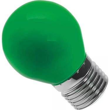 Imagem de Lâmpada Bolinha Led 6W Verde E27 Bivolt Luminatti