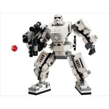 Imagem de Brinquedo de construção Stormtrooper Mech Star Wars 75370 para crianças com mais de 6 anos