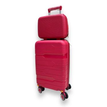 Imagem de Mala De Bordo 10Kg + Frasqueira Polipropileno Inquebrável