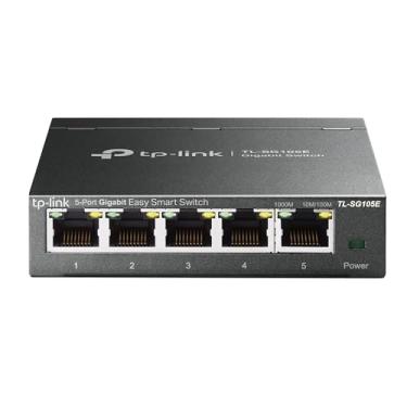 Imagem de Tp-Link Hub Switch 05P Tl-Sg105E Switch Easy Smart Gigabit