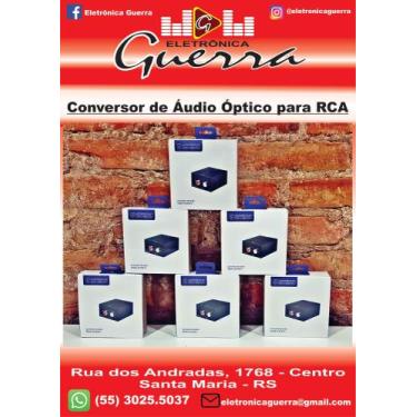 Imagem de Conversor De Áudio Óptico Para Rca - Aoweixum