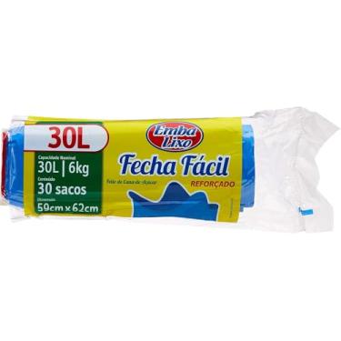 Imagem de Embalixo Saco Para Lixo Neutralizador De Odores 30 Litros