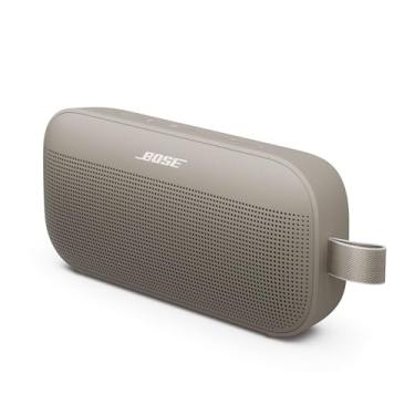 Imagem de Bose Alto-falante Bluetooth portátil SoundLink Flex (2ª geração), alto-falante portátil para uso externo com áudio Hi-Fi, até 12 horas de vida útil da bateria, impermeável e à prova de poeira, arenito