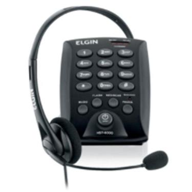 Imagem de Telefone Headset Telemarketing Telefonista Elgin Gravação - A.R Varied