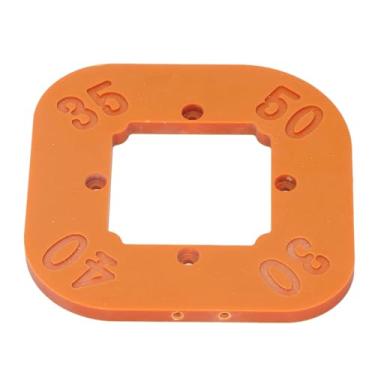 Imagem de Modelo de Raio de Canto Redondo R30, R35, R40, R50, Gabarito de Canto Redondo de Plástico de Engenharia Com Placa Limite e Ferramenta de Roteamento de de Cortador de Corte para