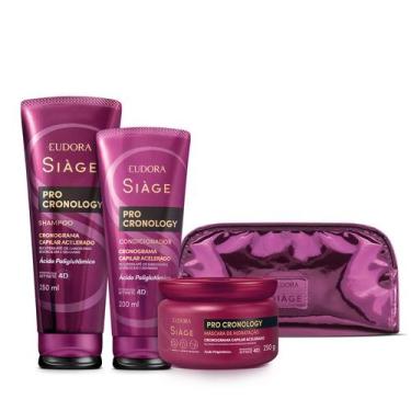 Imagem de Kit Siàge Pro Cronology (3 Itens) + Nécessaire - Eudora