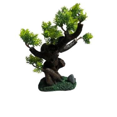 Imagem de Enfeite De Resina Para Aquarios Bonsai 8038 Skrw