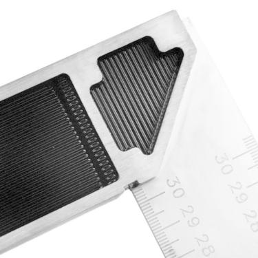 Imagem de Esquadro Profissional com Cabo de Alumínio 12" - 46-536