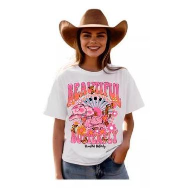 Imagem de Camiseta Feminina Country - Estilo Western e Elegante - Loja Dinka, 4,