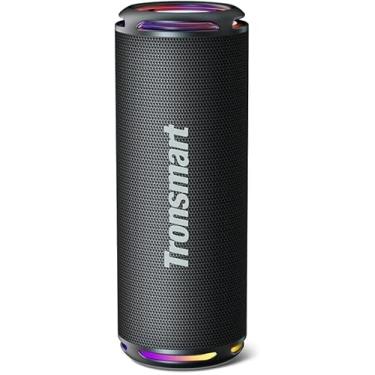 Imagem de Caixa de som TR0NSMART T7 Lite 24 Horas bateria, Luzes RGB, Modo Estereo, IPX7 impermeável, Bluetooth 5.3, Dual Audio (Preto)