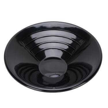 Imagem de Pan de Ouro de 10 Polegadas, Kit de Prospecção de Ouro de Panning de Ouro de 10 Polegadas, Abs, Panela de Prospecção de Ouro para Facilitar a Mineração e a Prospecção, Preto