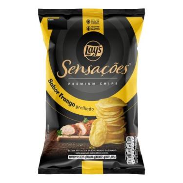 Imagem de Kit c/ 6 Batata Frita Lisa Lay's Sensacoes Premium frango
