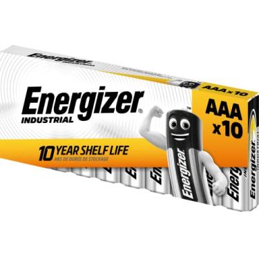 Imagem de Energizer Pilha alcalina industrial AAA LR03 1,5V - Pacote com 10