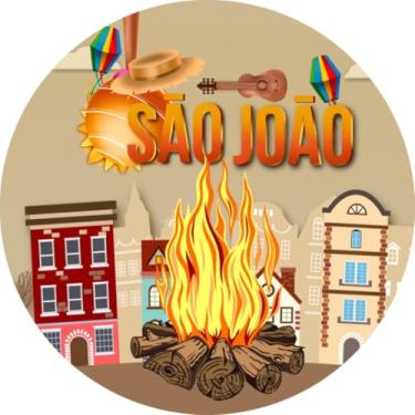 Imagem de Painel Redondo Veste Facil C/Elastico 1,50m Festa Junina (FJN020)