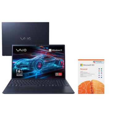 Imagem de Notebook Vaio FE16 AMD Ryzen 5 16GB 512GB SSD - Windows 11 + Microsoft