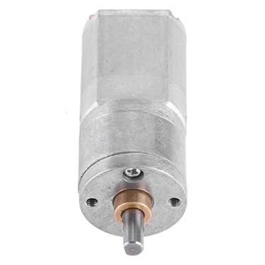 Imagem de FTVOGUE Motor de Redução de Engrenagem Elétrica de Alto Torque de 12V de 12V para Saída de Alto Torque para Entusiastas de Bricolage (12V 15rpm)