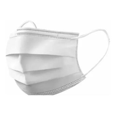 Imagem de Pacote de Máscara Descartável Branca 50 unidades Hospitalar Tripla Cam