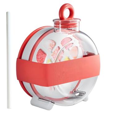 Imagem de Rrlihjgu Garrafa De De,Garrafa De Água Com De 300ml Antivazamento Com Palhinha - Utensílios Cozinha Para Exterior Carro Interior Verão Viagem